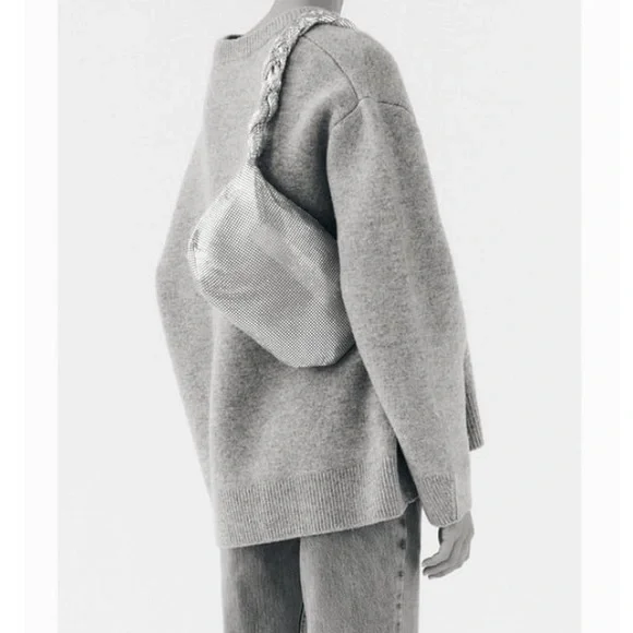 Zara sparkly shoulder bag - Picture 7 of 10